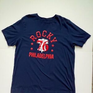 Rocky Navy Blue 76 Graphic Tee